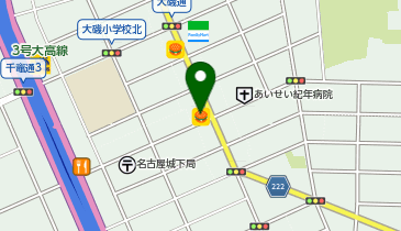 ほっともっと 大磯通店の地図画像