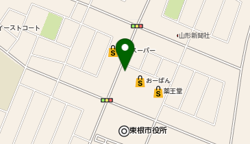 ほっともっと 東根中央店の地図画像
