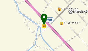 ほっともっと 臼田バイパス店の地図画像
