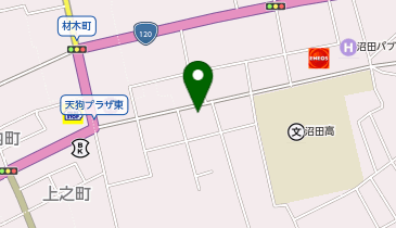 ほっともっと 沼田材木町店の地図画像