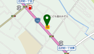 ほっともっと 桐生広沢町店の地図画像