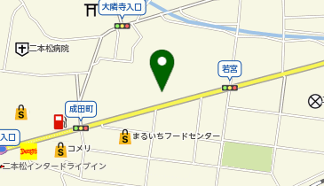 ほっともっと 二本松若宮店の地図画像