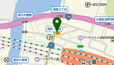 ほっともっと 小倉駅北口店の地図画像
