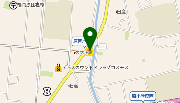 ほっともっと 原団地前店の地図画像