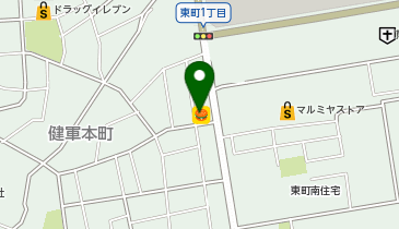 ほっともっと 自衛隊通り店の地図画像