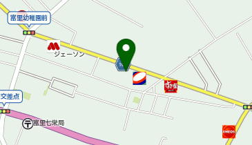 ほっともっと 富里店の地図画像