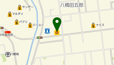 ほっともっと 八橋店の地図画像