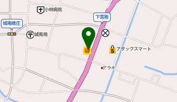 ほっともっと 城南店(熊本県)の地図画像