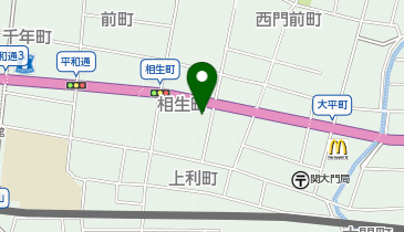 ほっともっと 関観音前店の地図画像