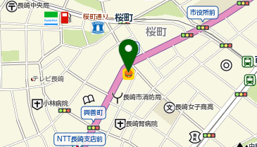 ほっともっと 興善町店の地図画像