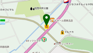 ほっともっと 徳島空港前店の地図画像