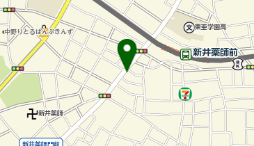 ほっともっと 新井薬師店の地図画像