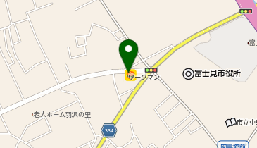 ほっともっと 富士見市役所前店の地図画像