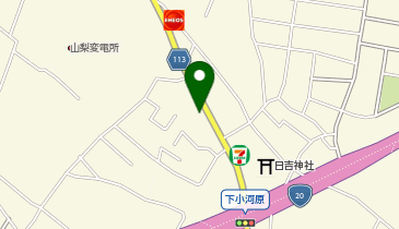 ほっともっと 甲府住吉店の地図画像