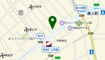ほっともっと 地行西町店の地図画像