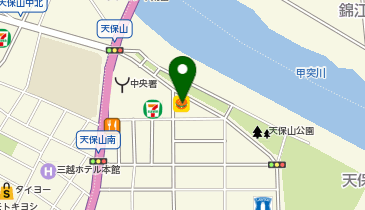 ほっともっと 天保山店の地図画像