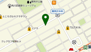 ほっともっと 東所沢店の地図画像
