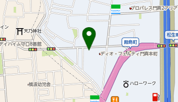 ほっともっと 門真本町店の地図画像