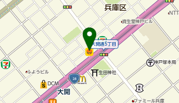 ほっともっと 神戸水木通店の地図画像