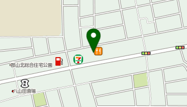 ほっともっと 郡山八山田店の地図画像