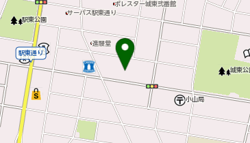 ほっともっと 小山城東店の地図画像