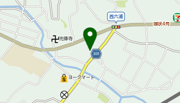 ほっともっと 六浦店の地図画像