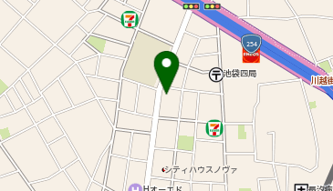ほっともっと 池袋北店の地図画像