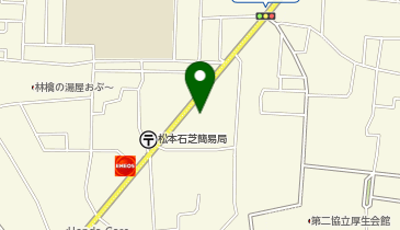 ほっともっと 松本石芝店の地図画像