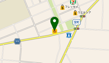 ほっともっと 太田宝町店の地図画像