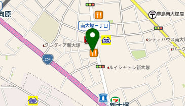 ほっともっと 豊島南大塚店の地図画像