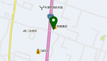 ほっともっと 中津中央町店の地図画像