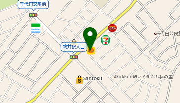 ほっともっと 物井店の地図画像