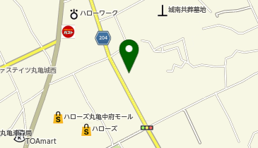 ほっともっと 丸亀山北店の地図画像