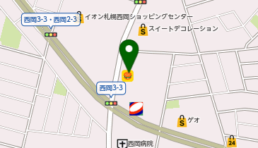 ほっともっと 西岡4条店の地図画像