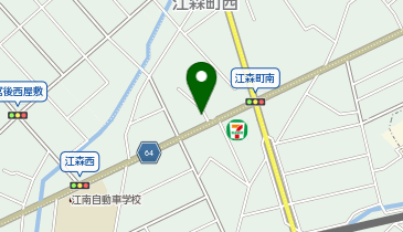 ほっともっと 江南江森町店の地図画像