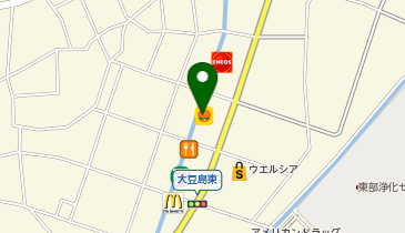 ほっともっと 長野大豆島店の地図画像