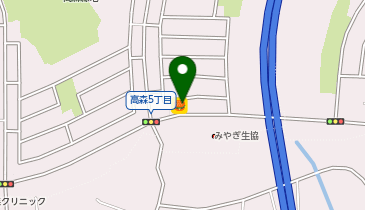 ほっともっと 仙台泉高森店(宮城県)の地図画像