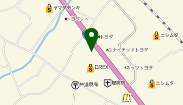 ほっともっと 人吉バイパス店の地図画像