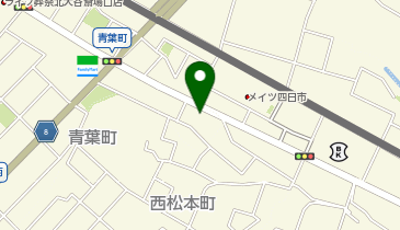 ほっともっと 四日市青葉町店の地図画像