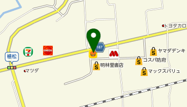 ほっともっと 防府植松店の地図画像