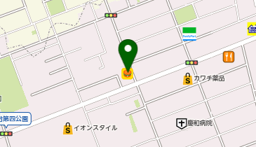 ほっともっと 千間台店の地図画像