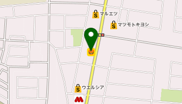 ほっともっと 小山西城南店の地図画像