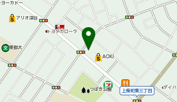 ほっともっと 深谷上柴東店の地図画像