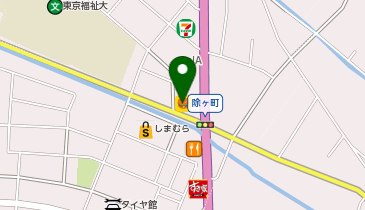 ほっともっと 伊勢崎除ケ町店の地図画像