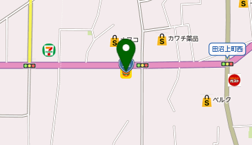 ほっともっと 田沼店の地図画像