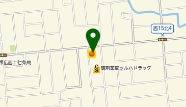 ほっともっと 帯広北一線店の地図画像