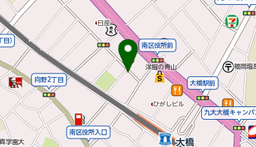 ほっともっと 大橋店の地図画像