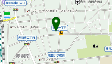 ほっともっと 赤羽南店の地図画像
