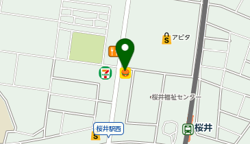 ほっともっと 安城桜井店の地図画像