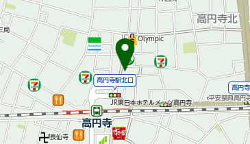 ほっともっと 高円寺北店の地図画像